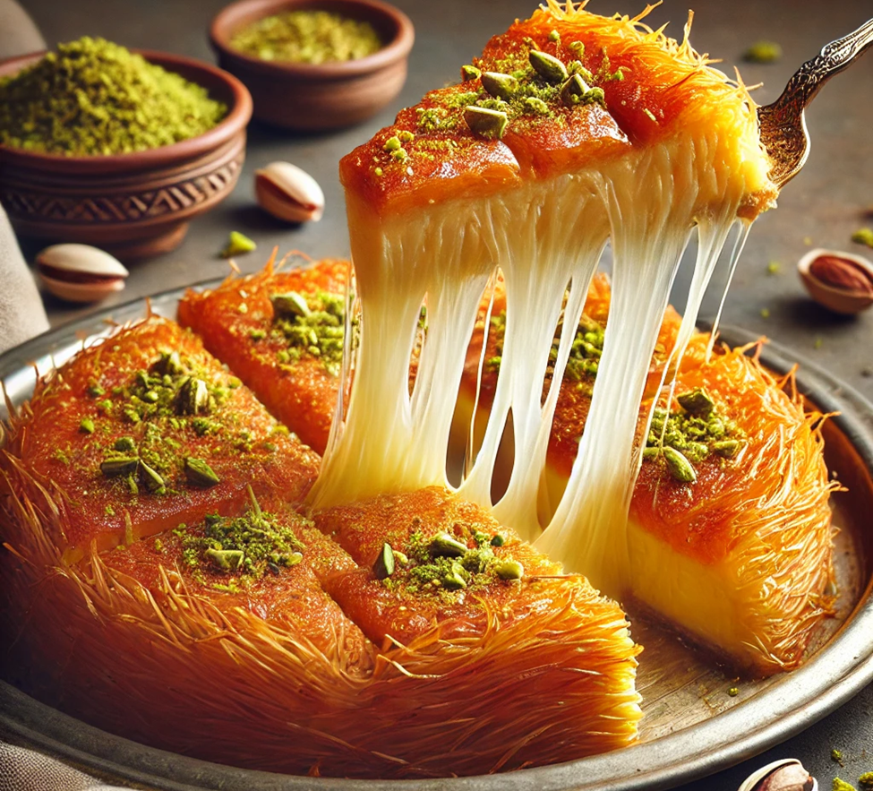 what is Knafeh recipe
