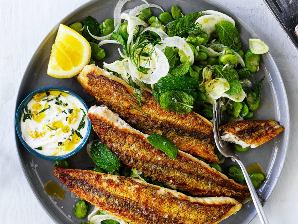Grilled flathead recipe