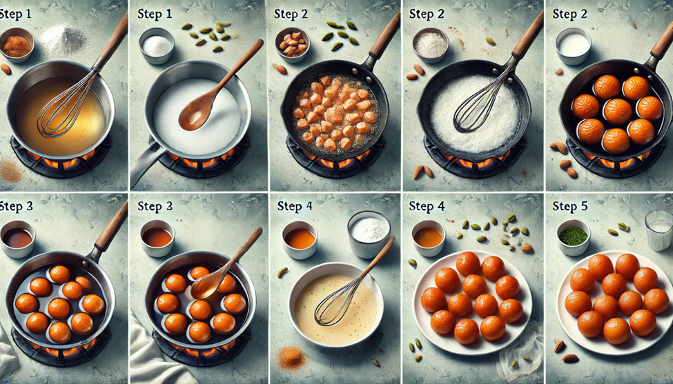 Khoya Gulab Jamun Recipe