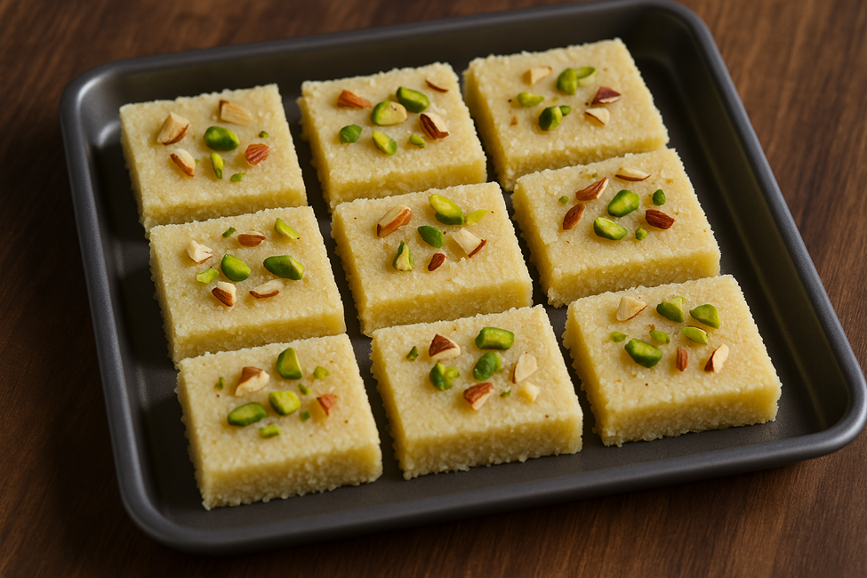 Barfi Recipe with Powder Milk