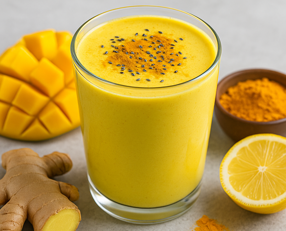 Turmeric Mango Anti-Bloat Smoothie